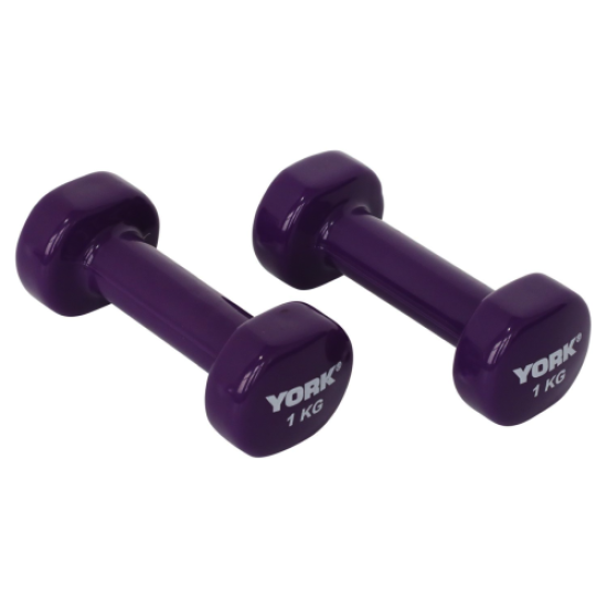 Купить Гантель  York Fitness 2х1 кг в Киеве - фото №1